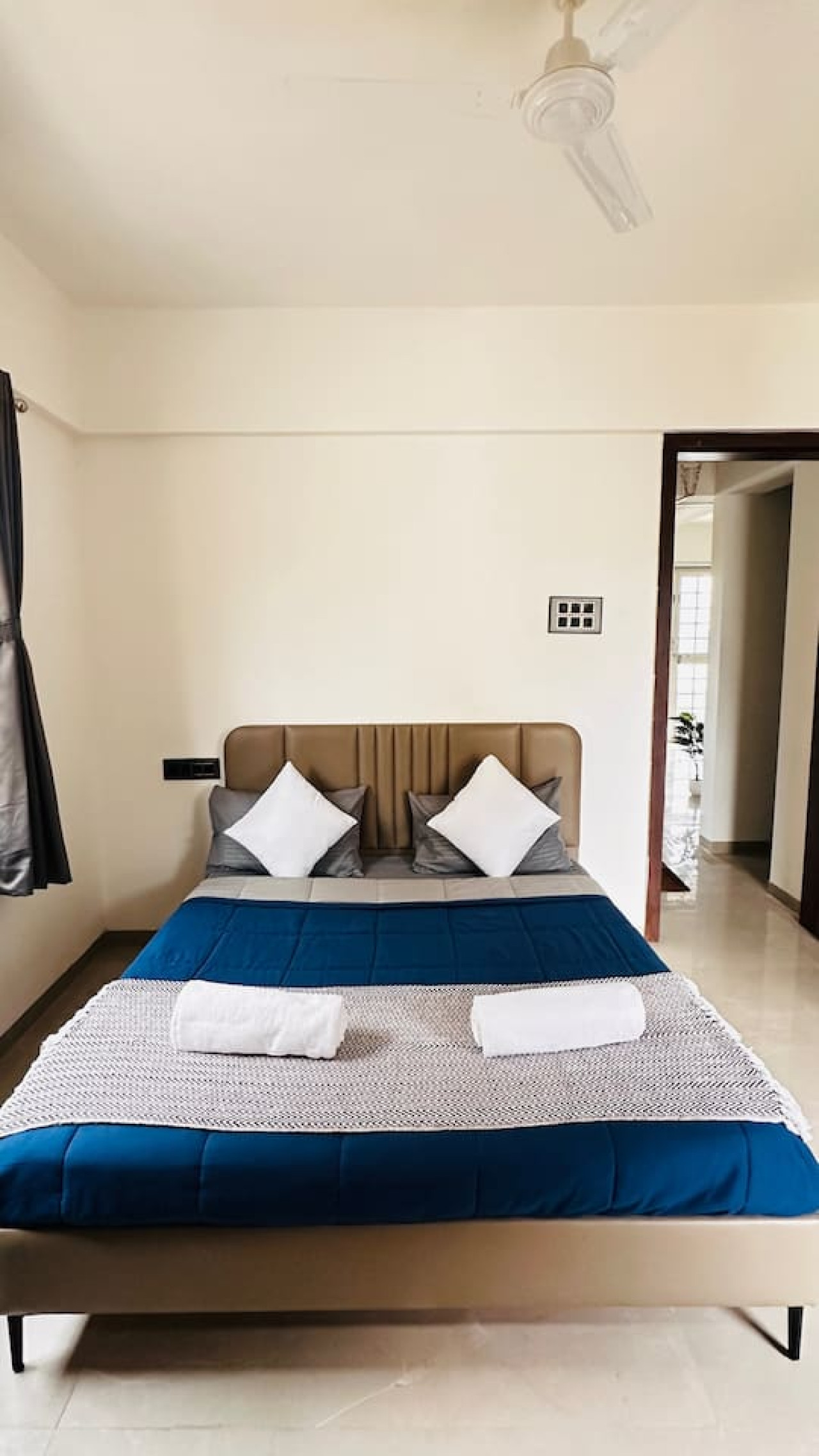 Puffin Retreat: Modern AC 1BHK in Pimple Nilakh — stay in Pimpri-Chinchwad, India | Bleisure